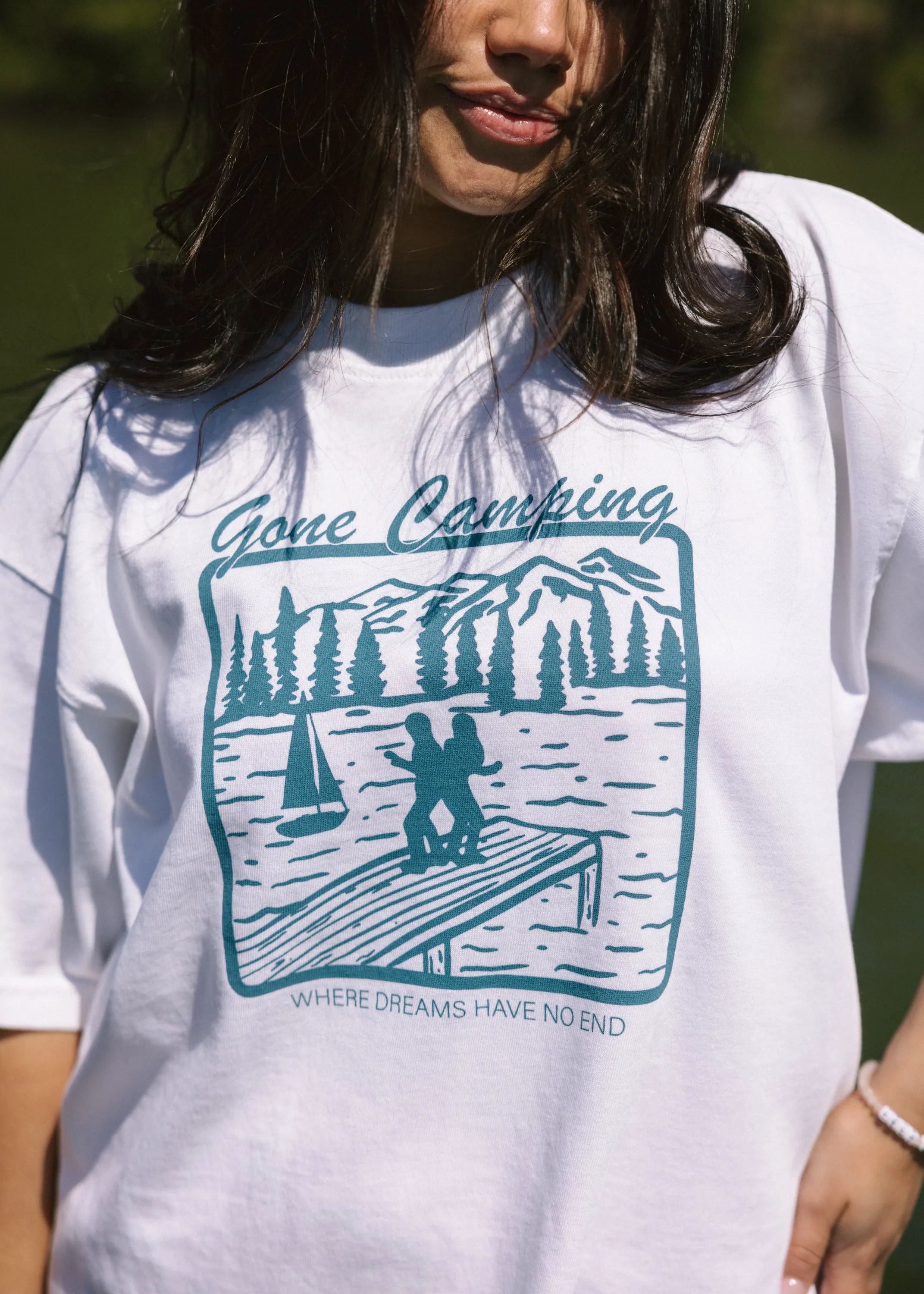 Gone Camping Tee sold by Grey Bandit product image thumbnail 2