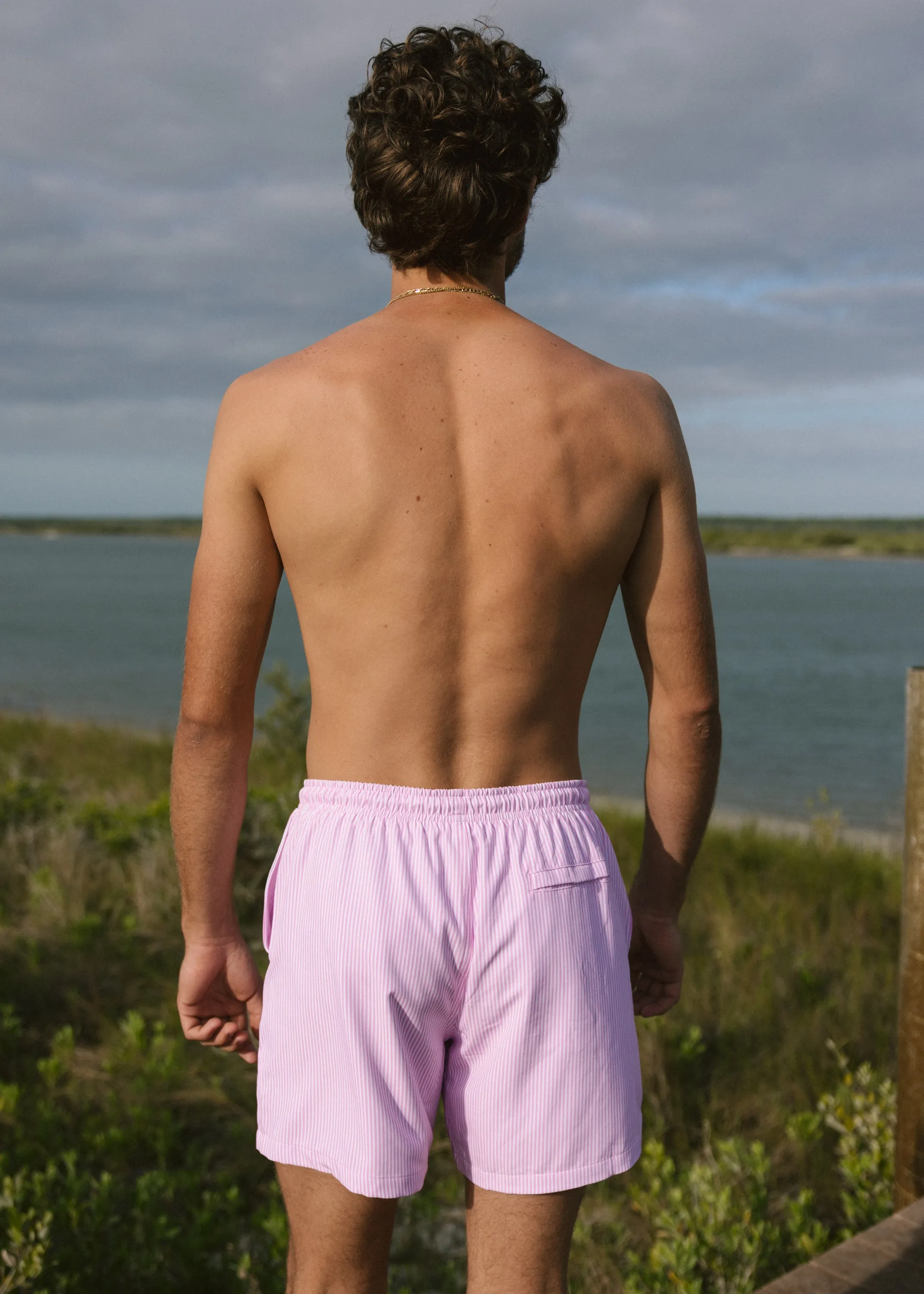 Annie Pink Swim Trunk sold by Grey Bandit product image thumbnail 5