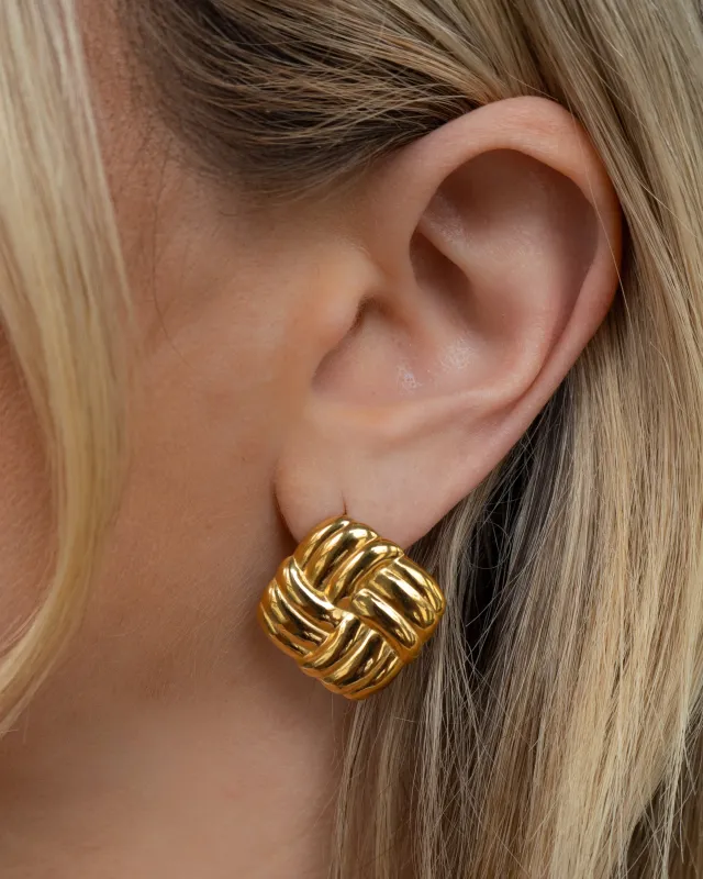 Florence Earrings | Gold sold by Grey Bandit