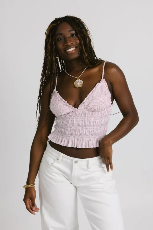 Alani Top in Pink sold by Grey Bandit