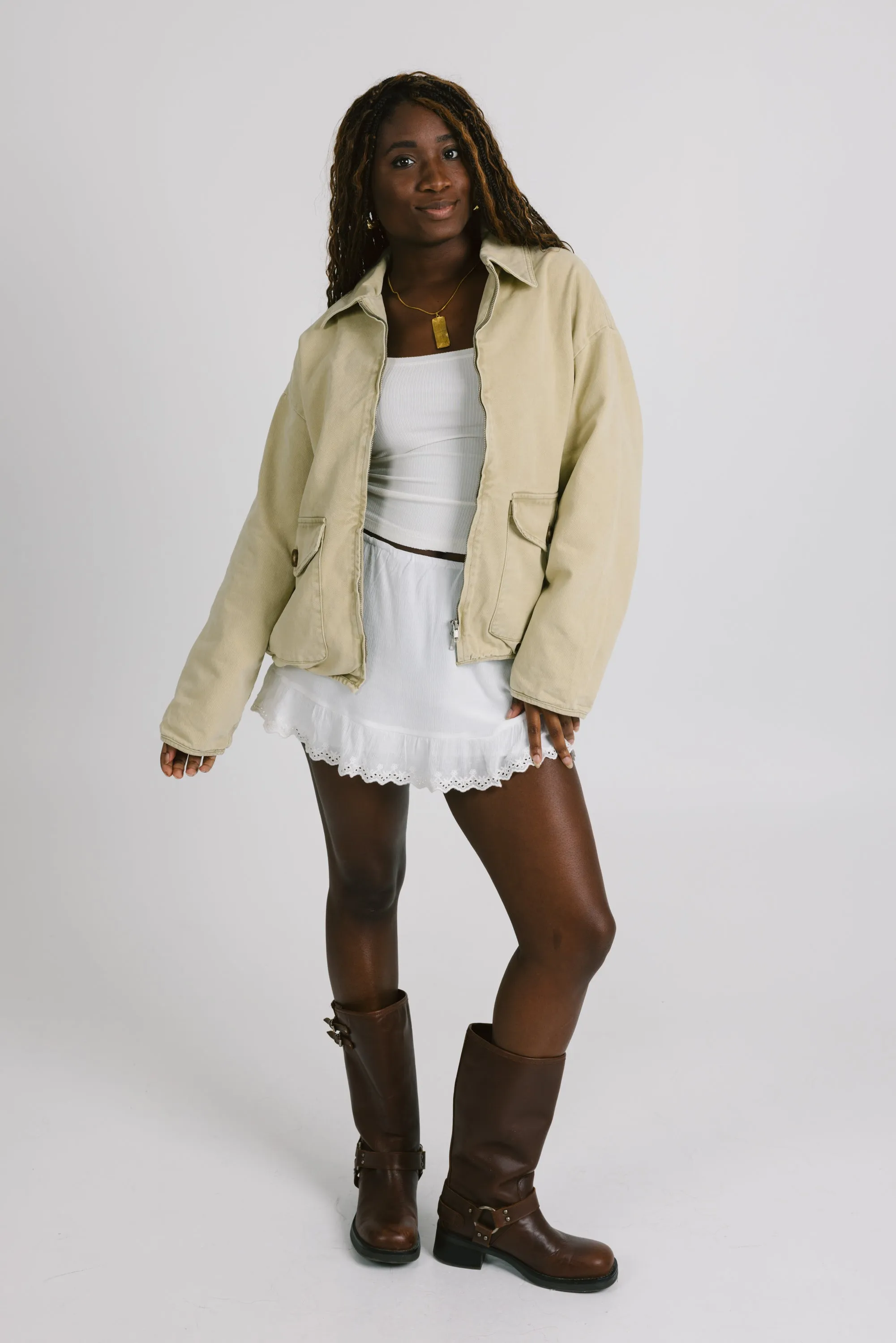 Erica Jacket in Sand sold by Grey Bandit product image thumbnail 3