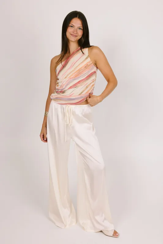 Positano Pants in Cream sold by Grey Bandit