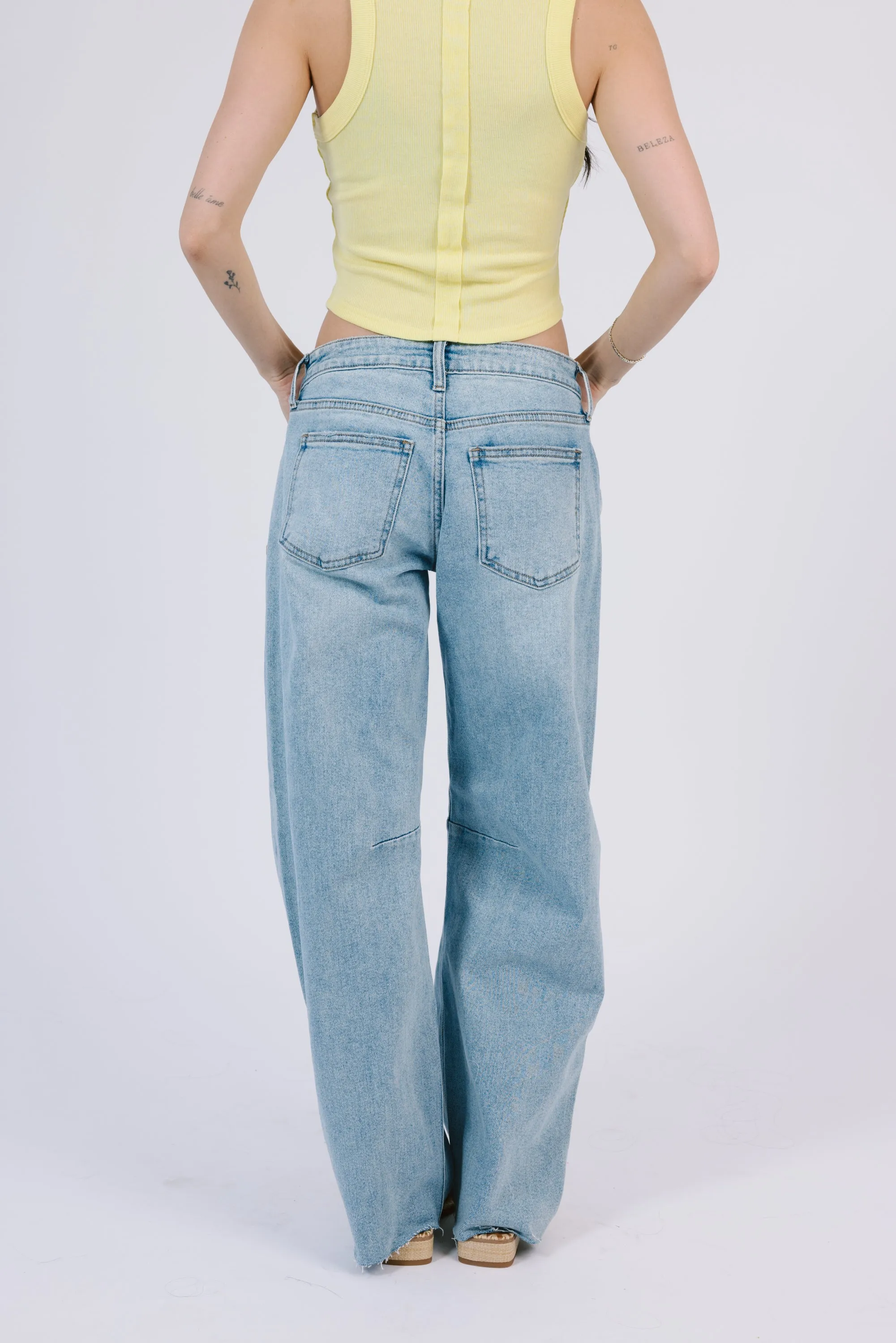 Rae Jeans in Light Denim sold by Grey Bandit product image thumbnail 4