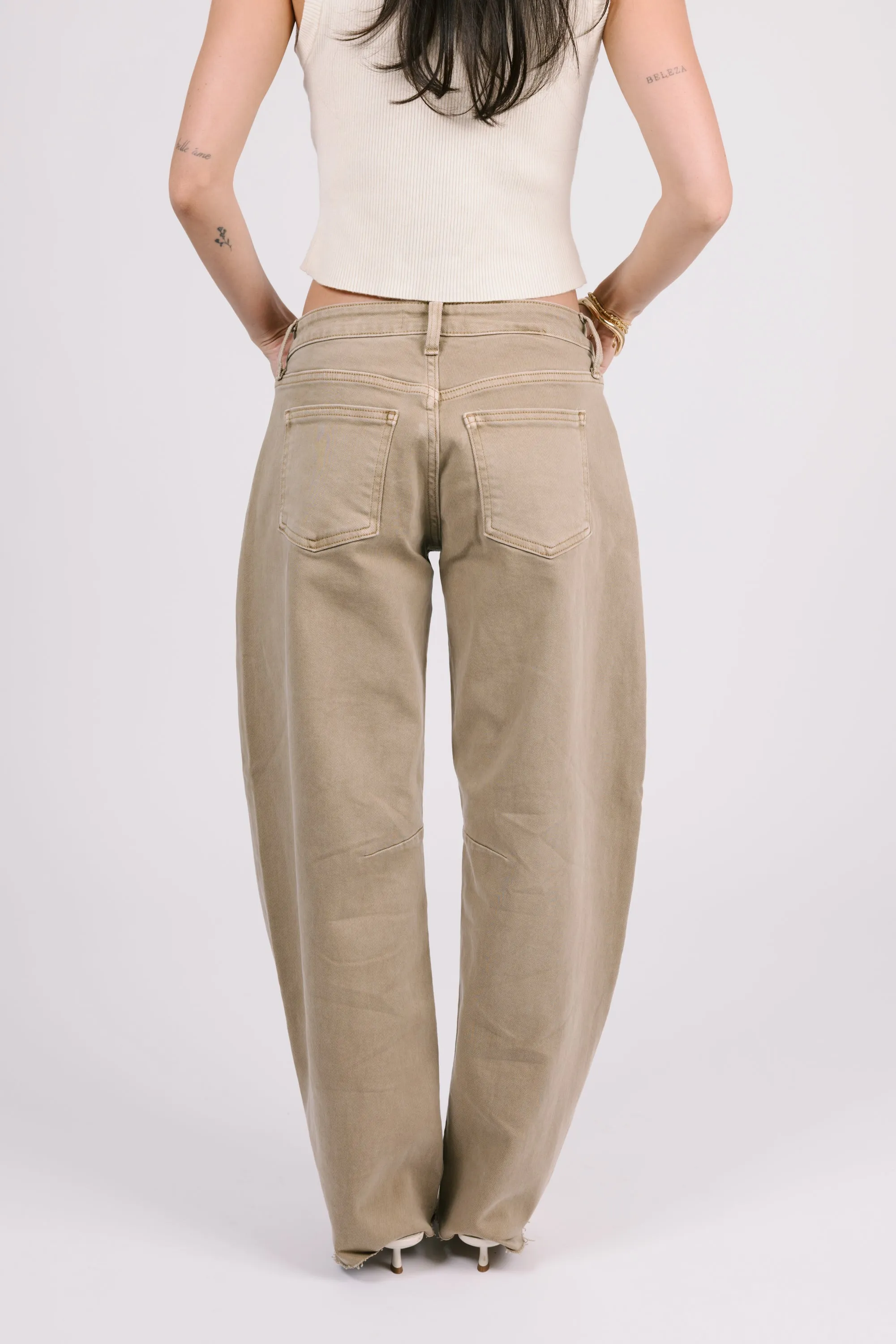 Rae Jeans in Khaki sold by Grey Bandit product image thumbnail 5