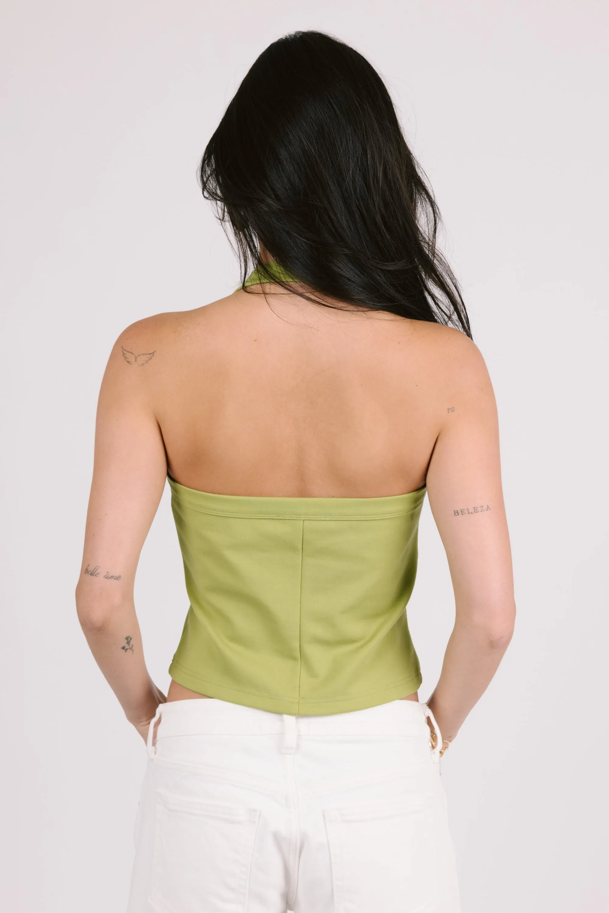 Inez Top in Green sold by Grey Bandit product image thumbnail 5
