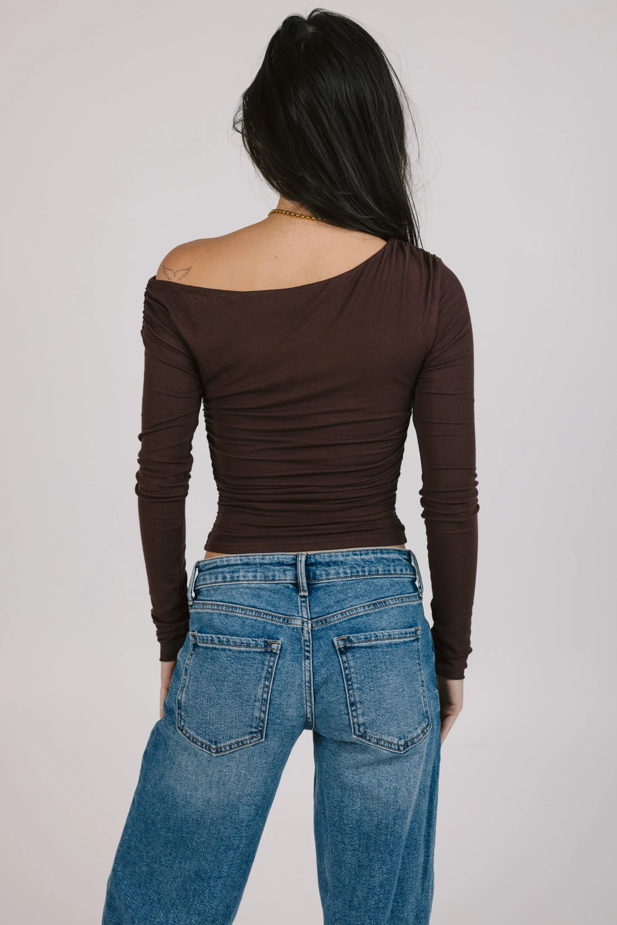 Farah Long Sleeve in Brown sold by Grey Bandit product image thumbnail 4