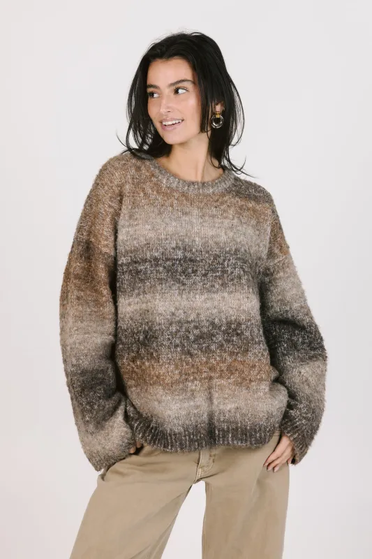 Brynn Sweater in Brown sold by Grey Bandit