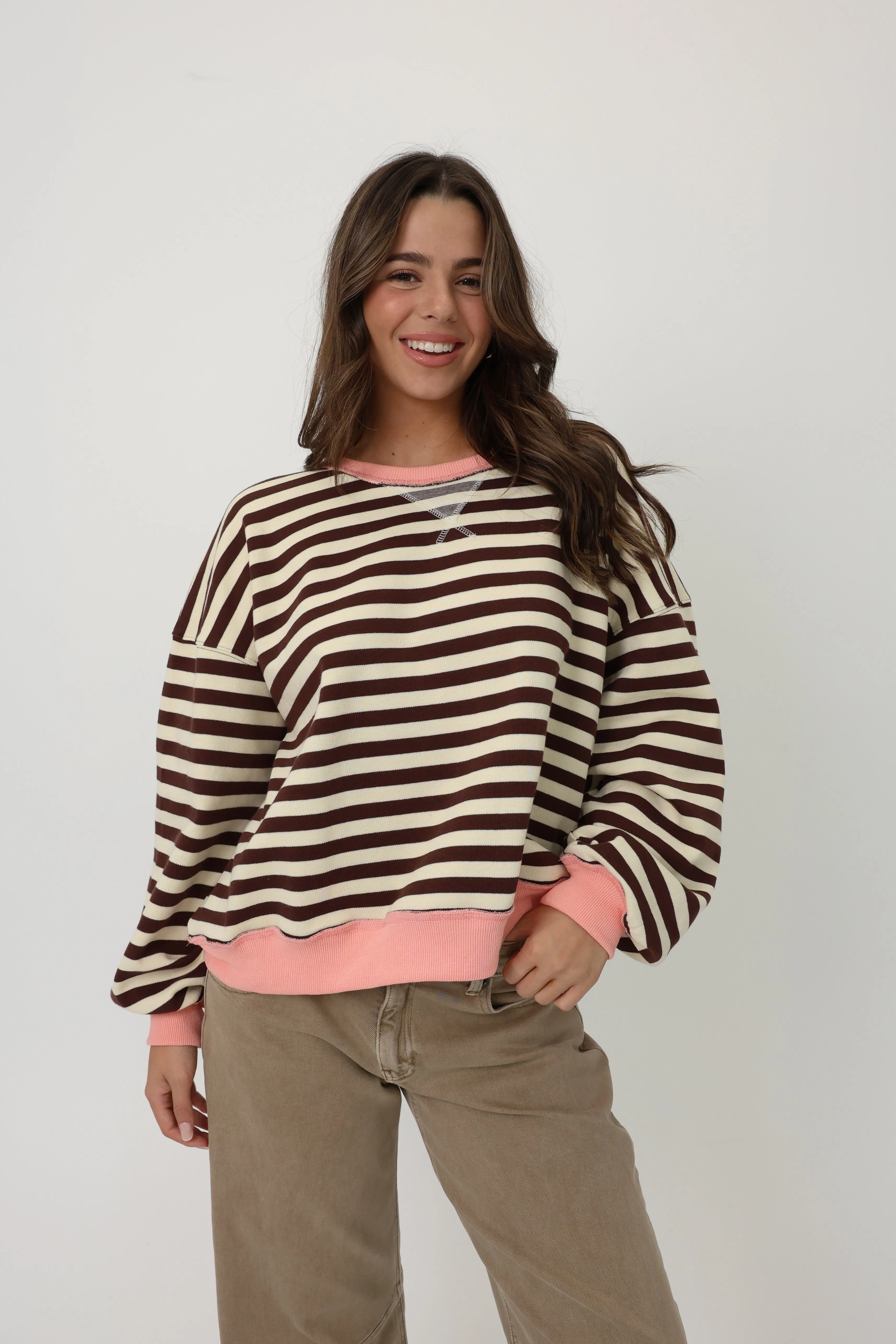 Cozy Lane Crewneck sold by Grey Bandit