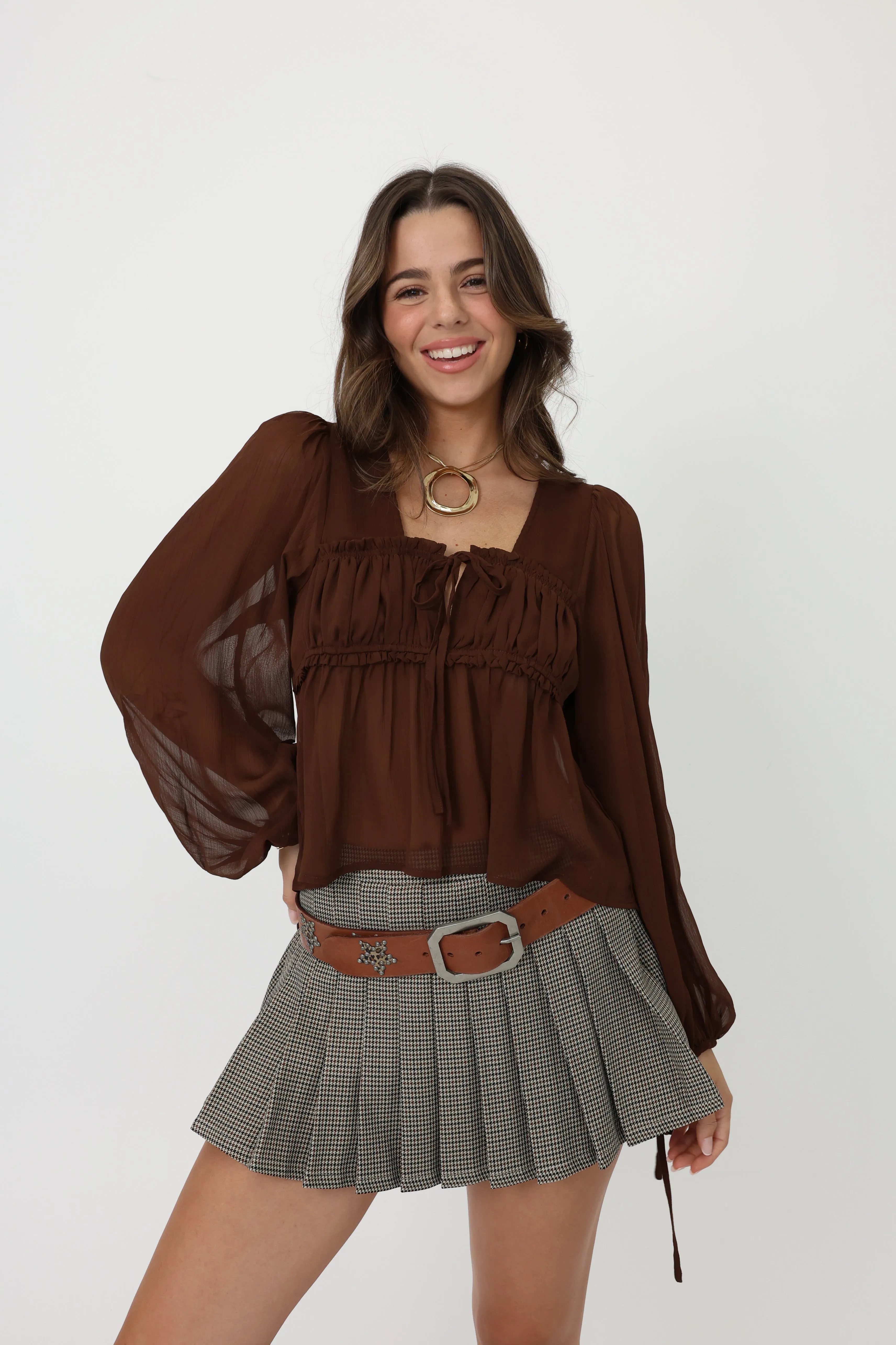 Soft Romance Top sold by Grey Bandit