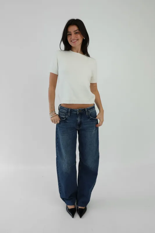 Rae Jeans in Dark Wash sold by Grey Bandit