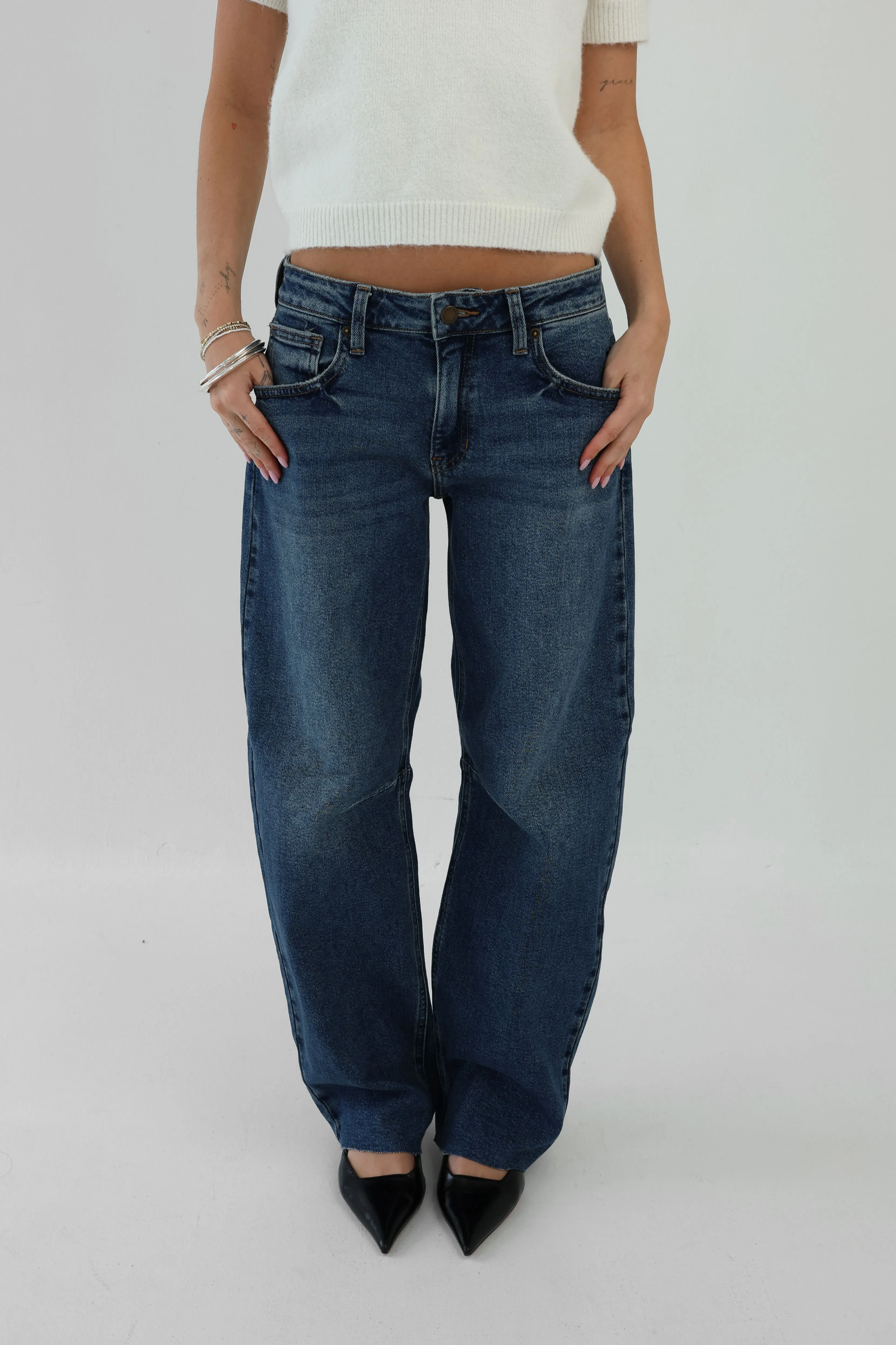 Rae Jeans in Dark Wash sold by Grey Bandit product image thumbnail 2