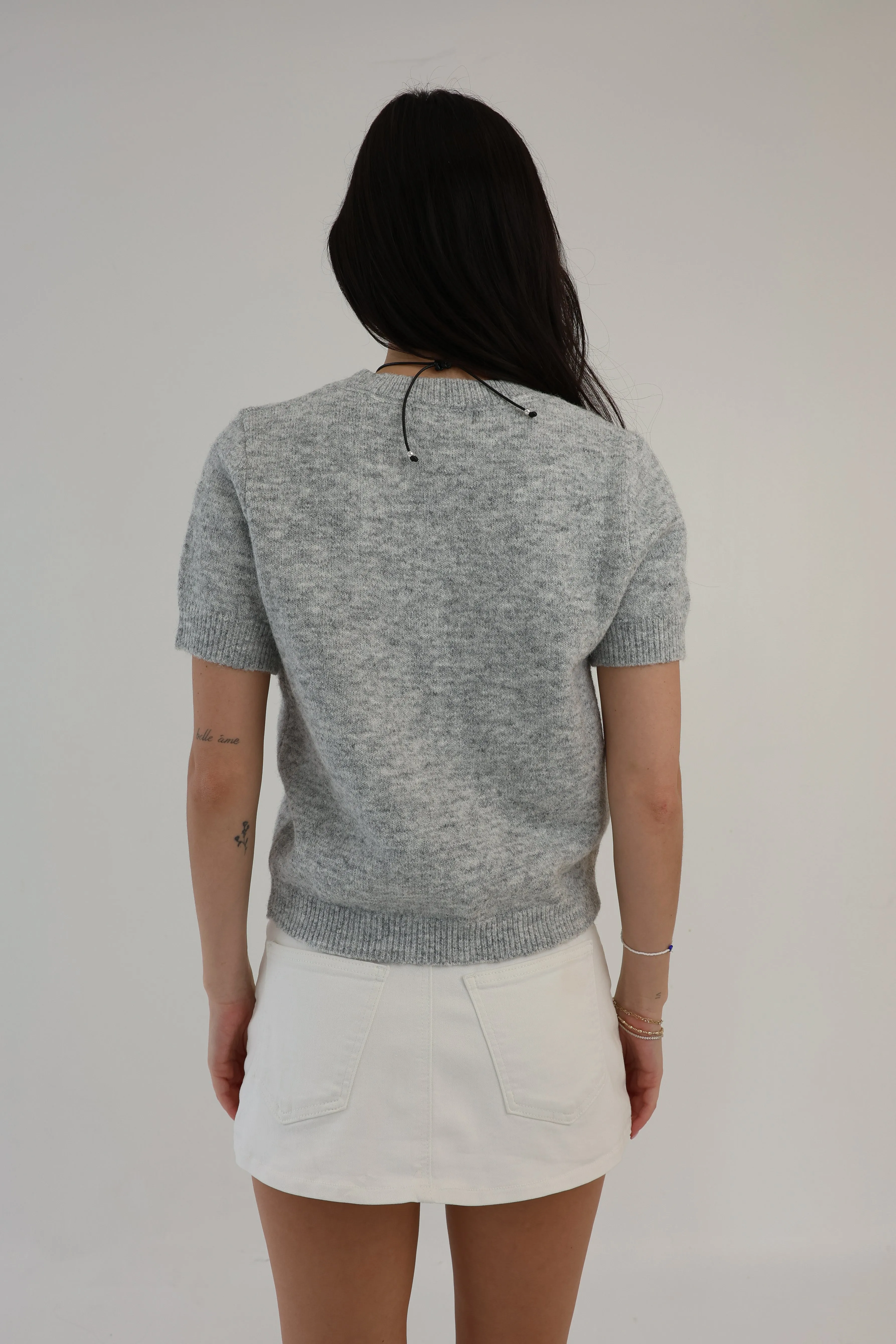 Sloan Tee in Grey sold by Grey Bandit product image thumbnail 4