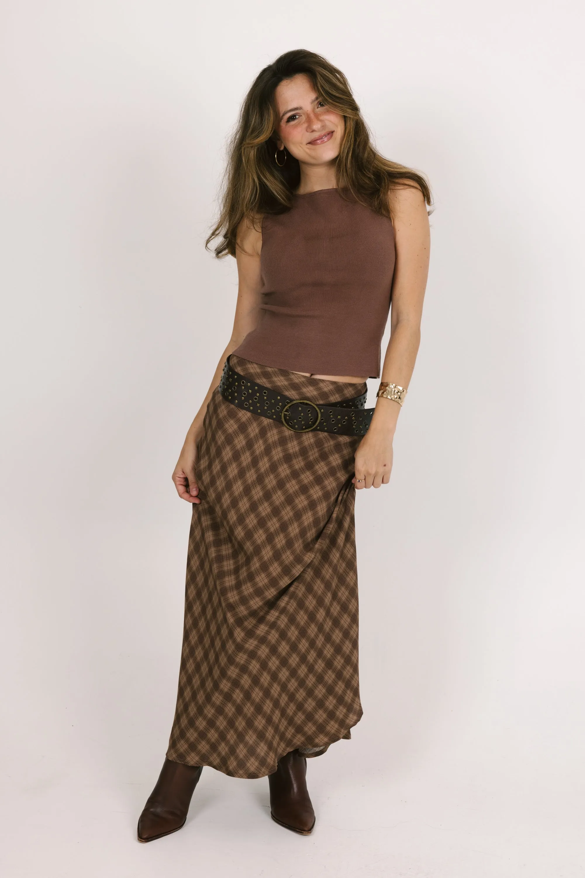 Wrangler Plaid Skirt sold by Grey Bandit product image thumbnail 2