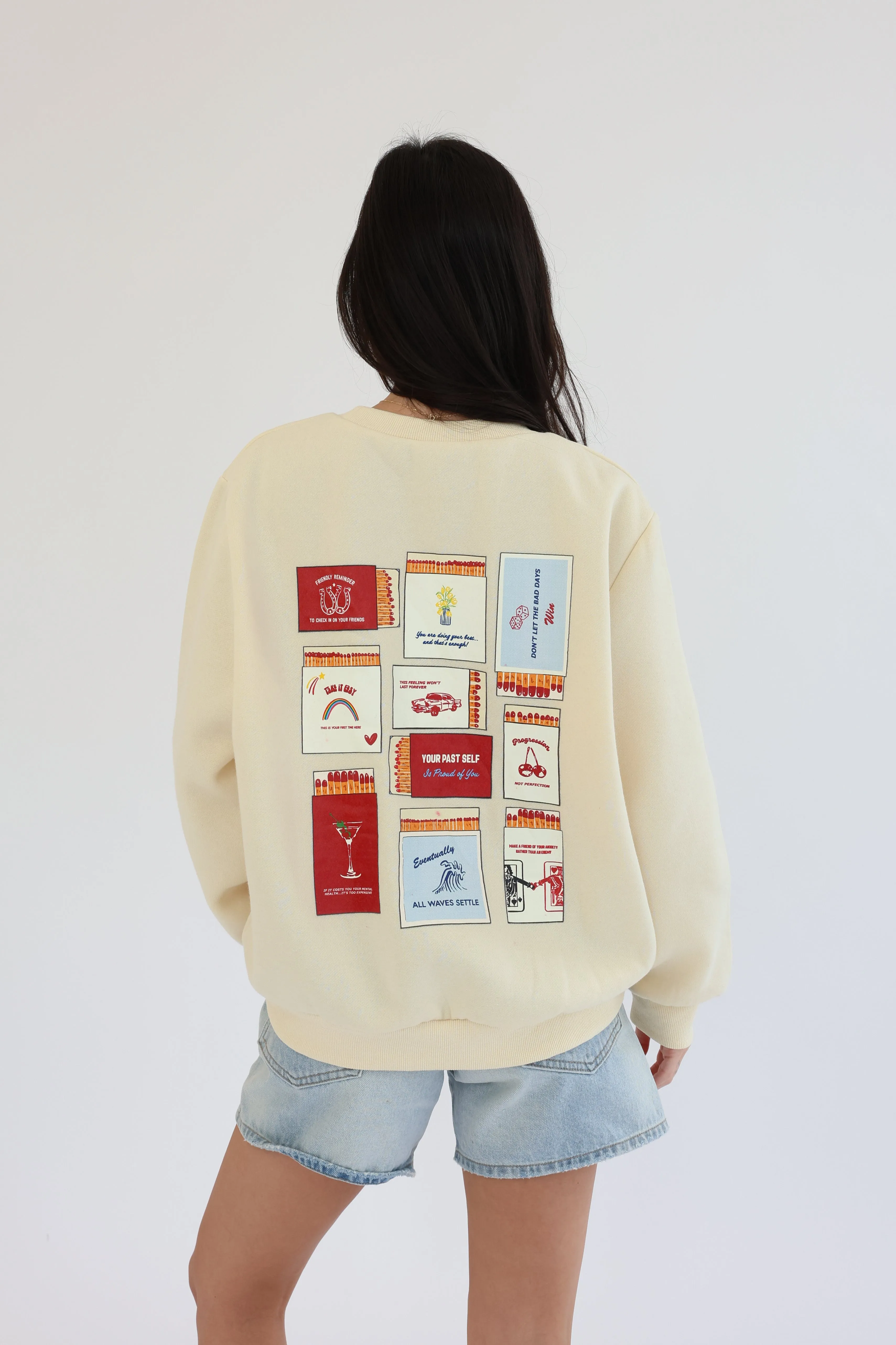 Progression Not Perfection Sweatshirt sold by Grey Bandit product image thumbnail 2