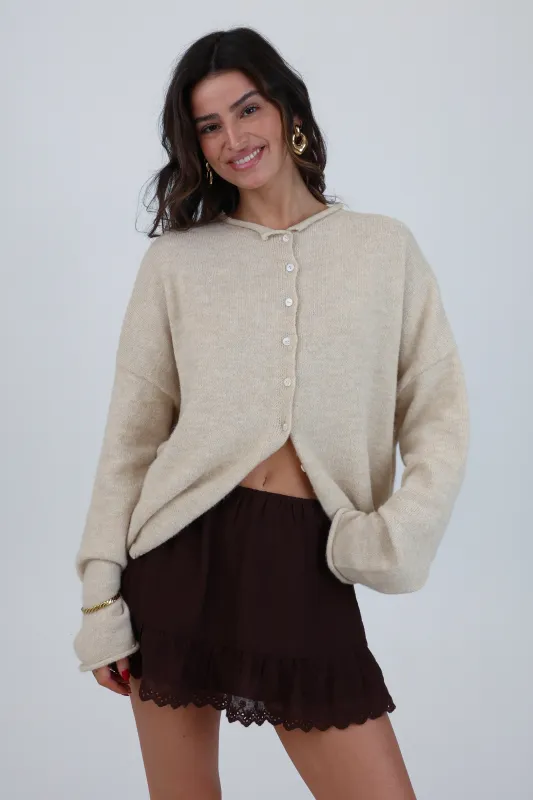 Amelia Skirt in Brown made by Grey Bandit