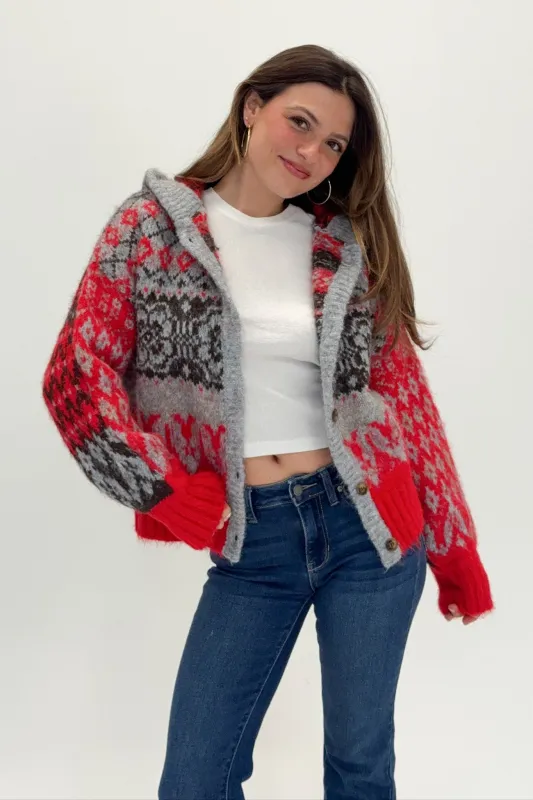 Scarlett Cardigan made by Grey Bandit