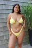 Hallie Yellow Cheeky Bottom sold by Grey Bandit