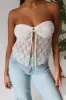 Heartbreaker Top in White sold by Grey Bandit