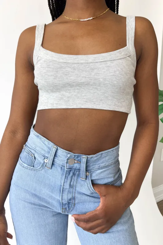 Bowie Bralette in Grey sold by Grey Bandit
