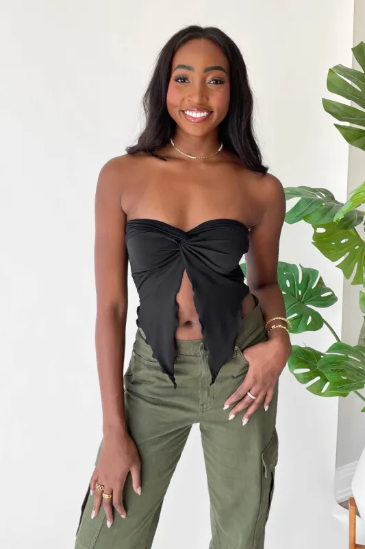 Sia Top in Black sold by Grey Bandit