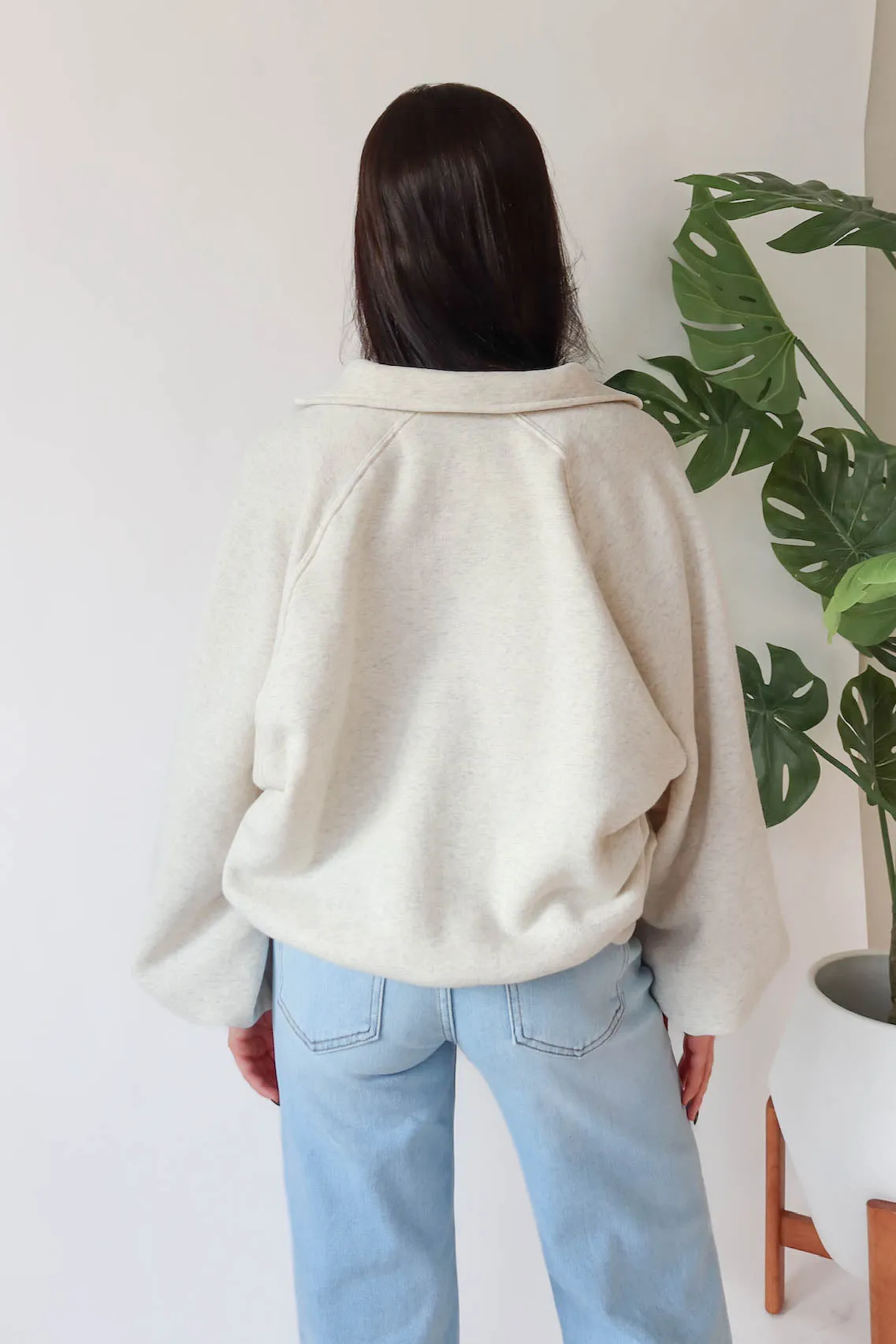 Lennon Sweatshirt in Light Grey sold by Grey Bandit product image thumbnail 4