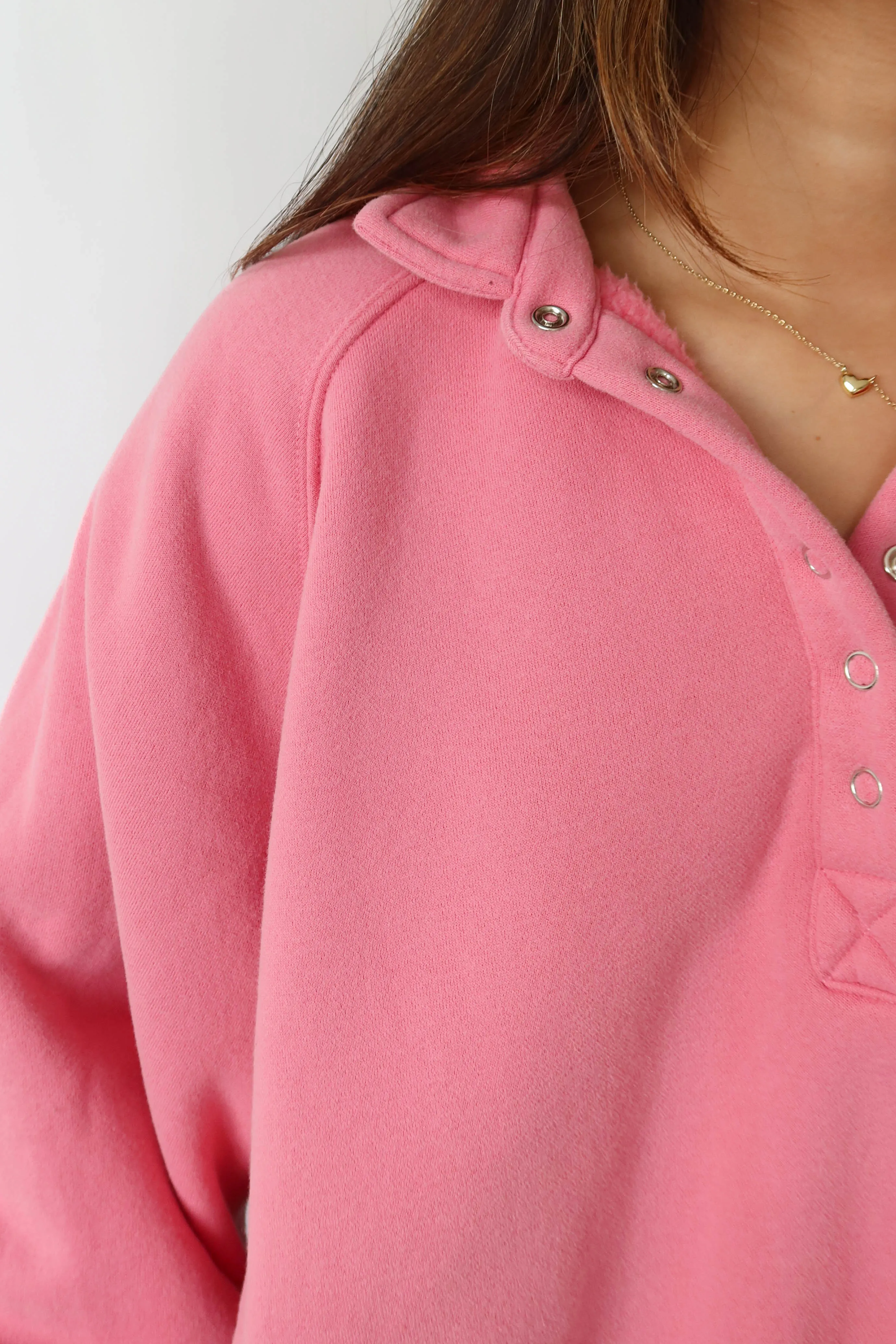 Lennon Sweatshirt in Pink sold by Grey Bandit product image thumbnail 3