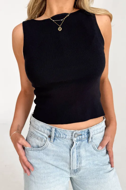 Clarke Tank in Black sold by Grey Bandit