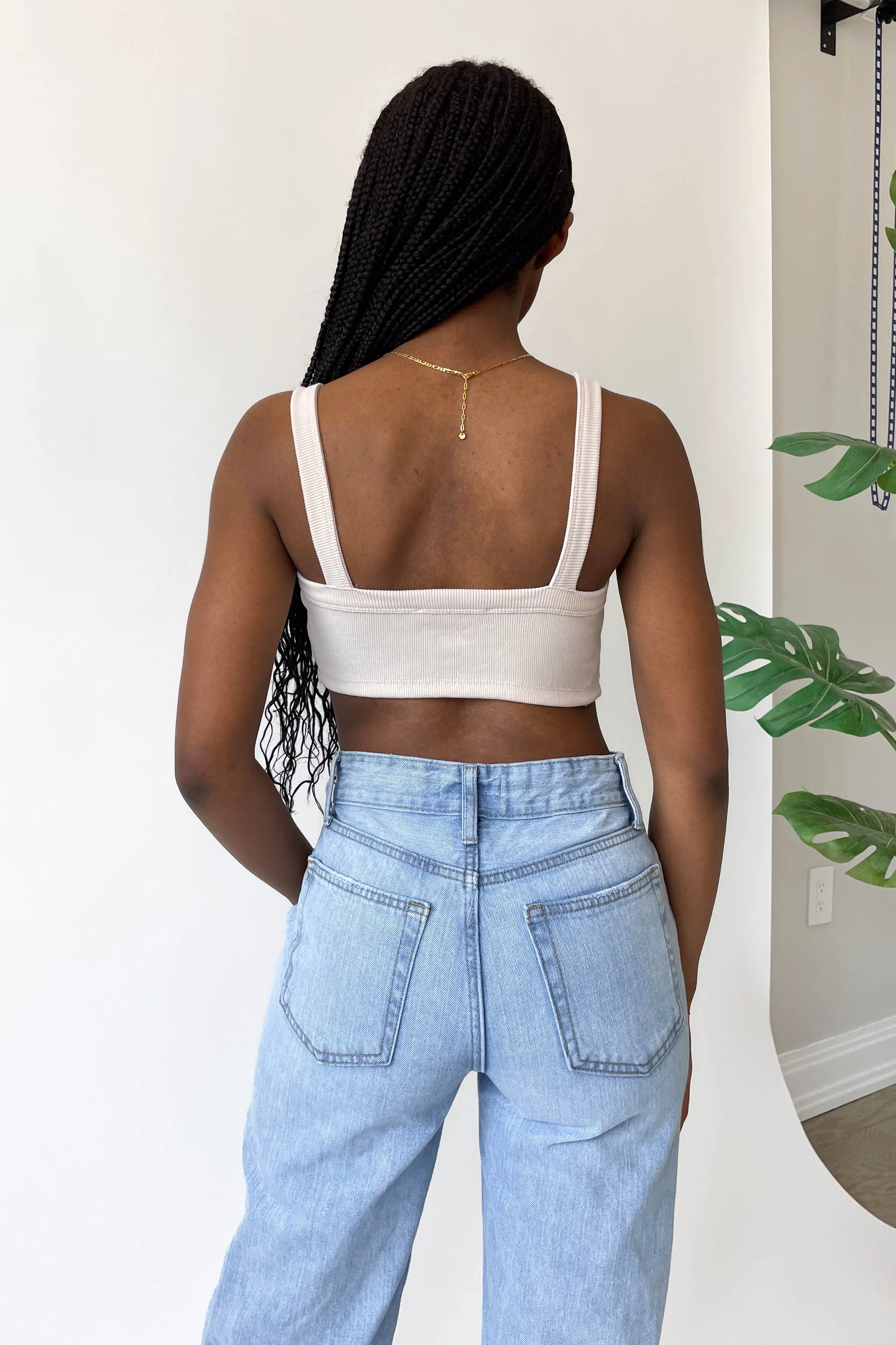 Bowie Bralette in Eggshell sold by Grey Bandit product image thumbnail 4