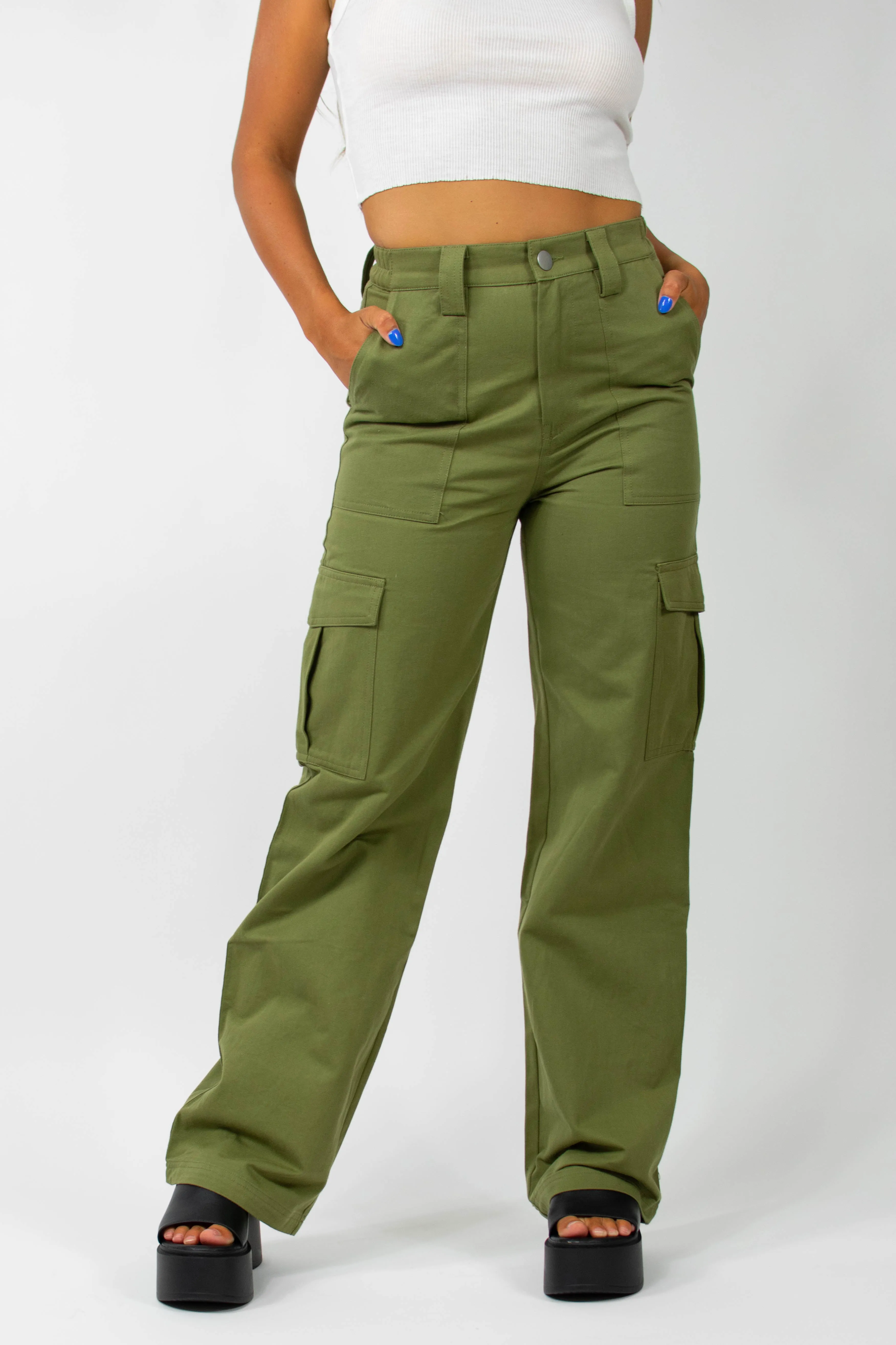 East Village Pants in Olive sold by Grey Bandit product image thumbnail 2