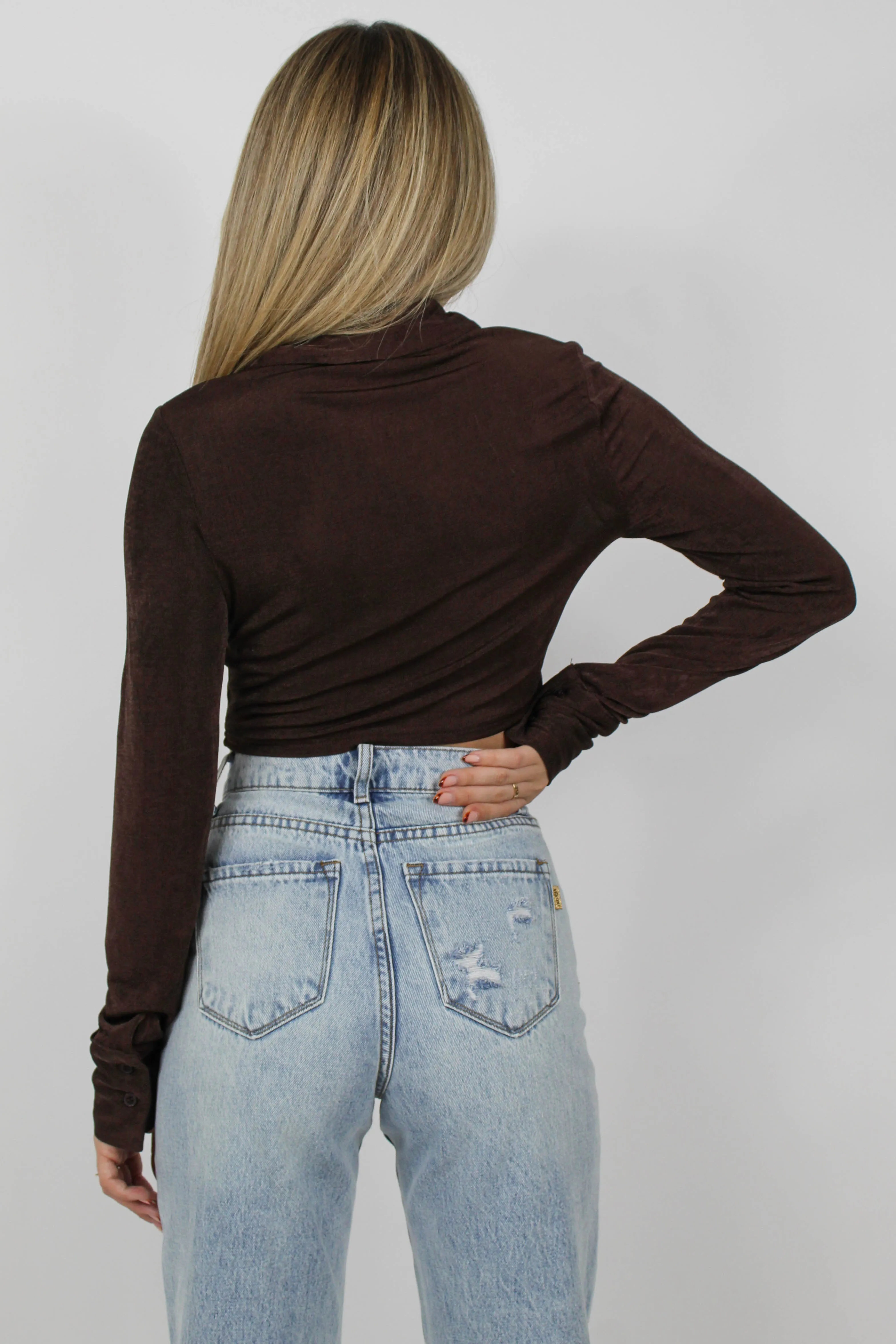 Good Romance Long Sleeve in Espresso sold by Grey Bandit product image thumbnail 3