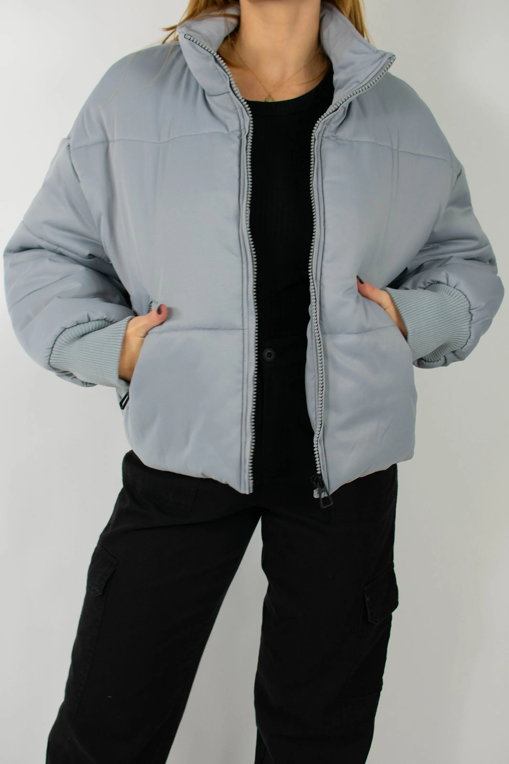 Brinley Puffer in Grey sold by Grey Bandit product image thumbnail 4