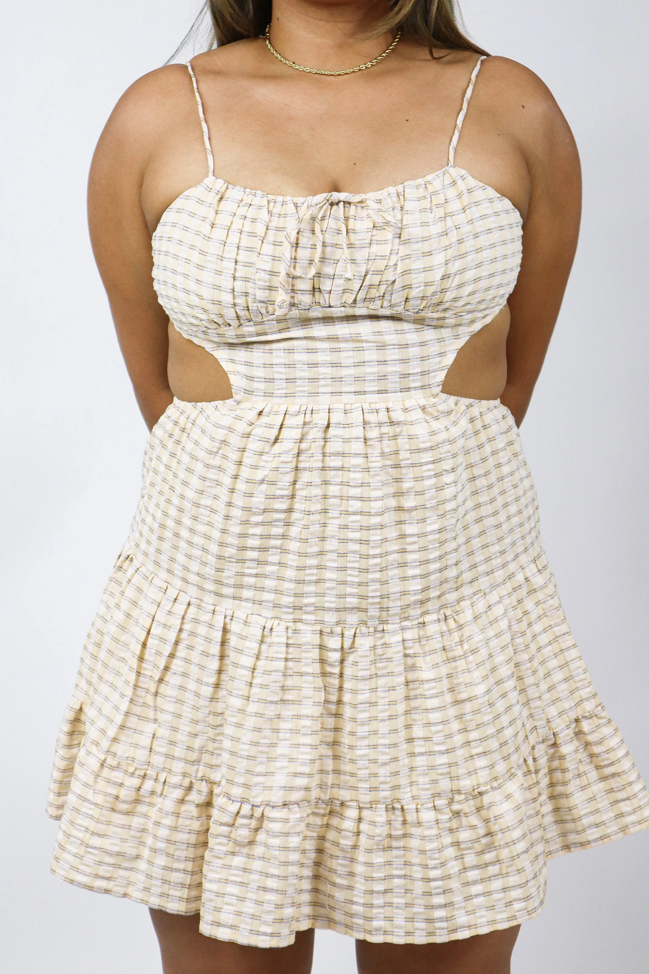 Coastal Streets Dress in Yellow sold by Grey Bandit product image thumbnail 2