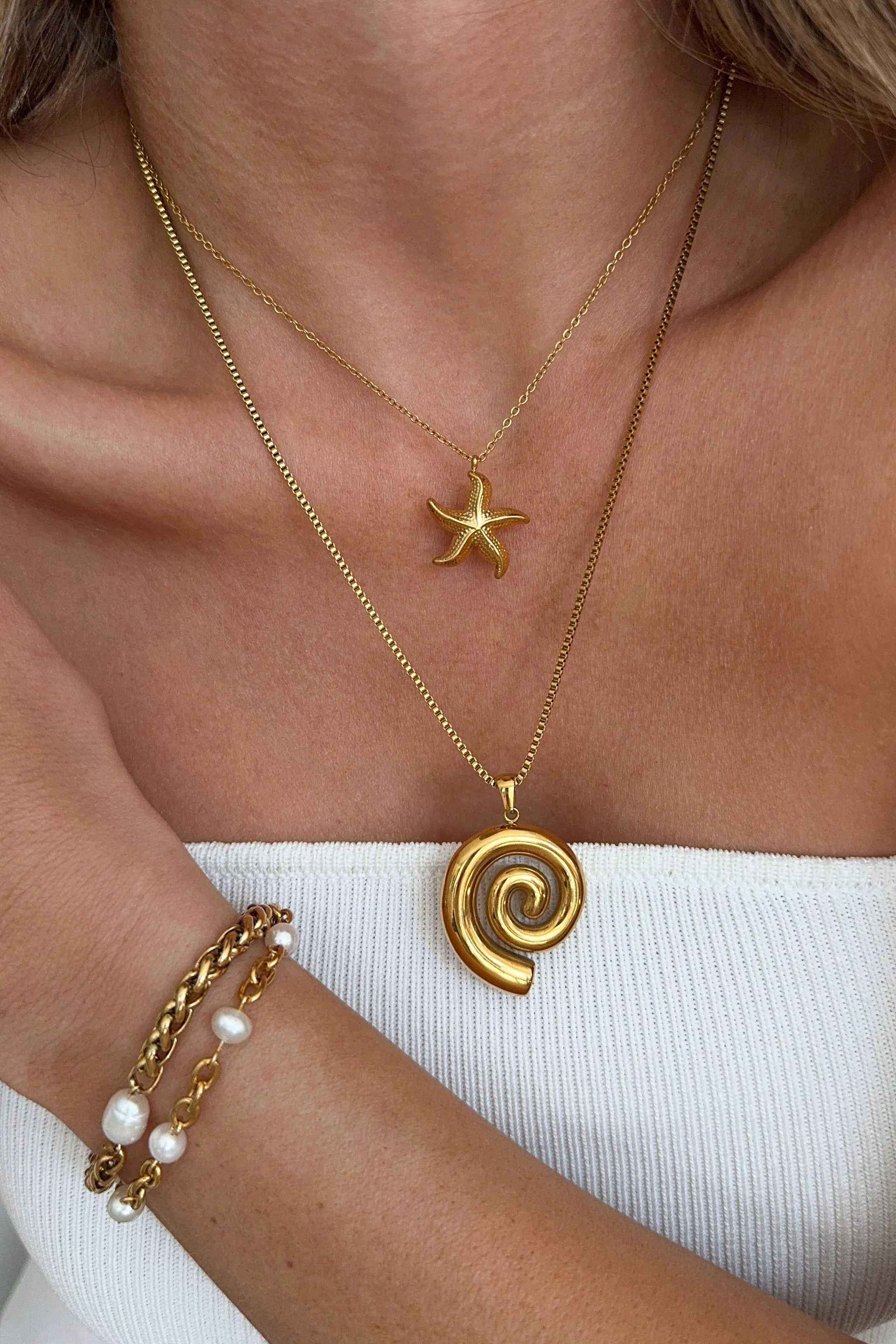 Starfish Necklace | Small sold by Grey Bandit product image thumbnail 2