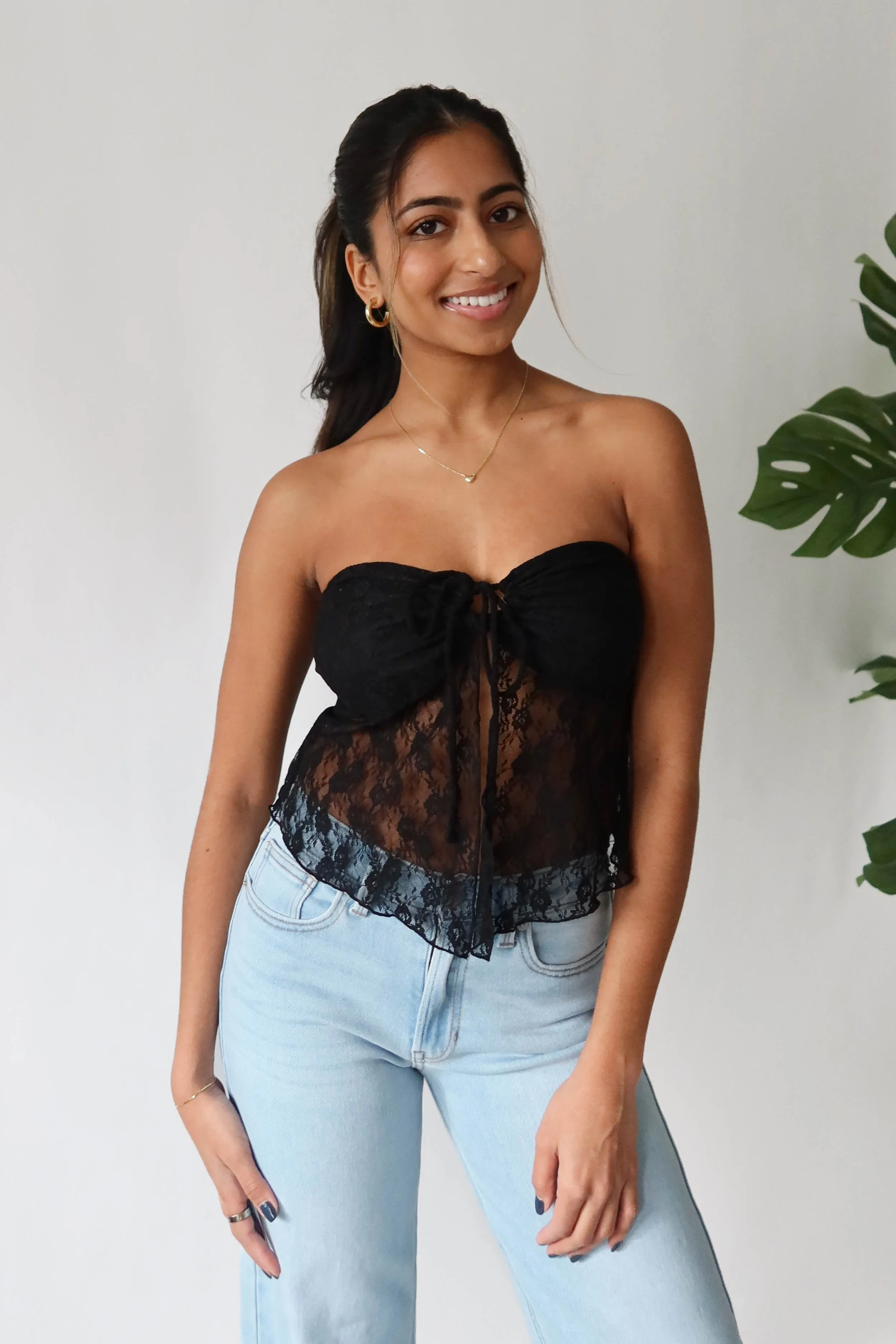 Heartbreaker Top in Black sold by Grey Bandit