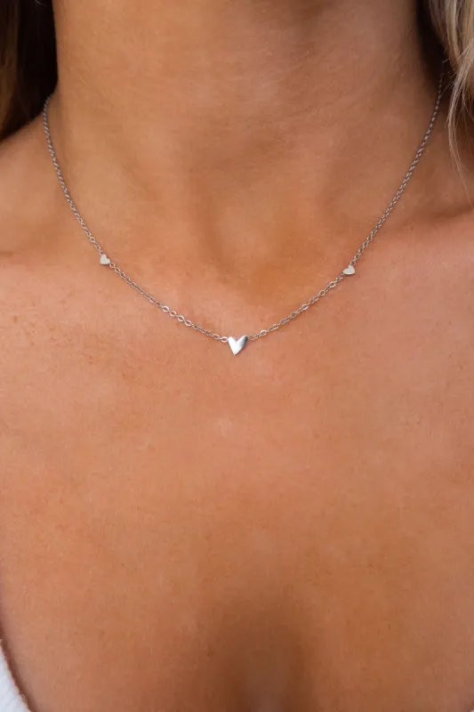 Annie Necklace in Silver sold by Grey Bandit