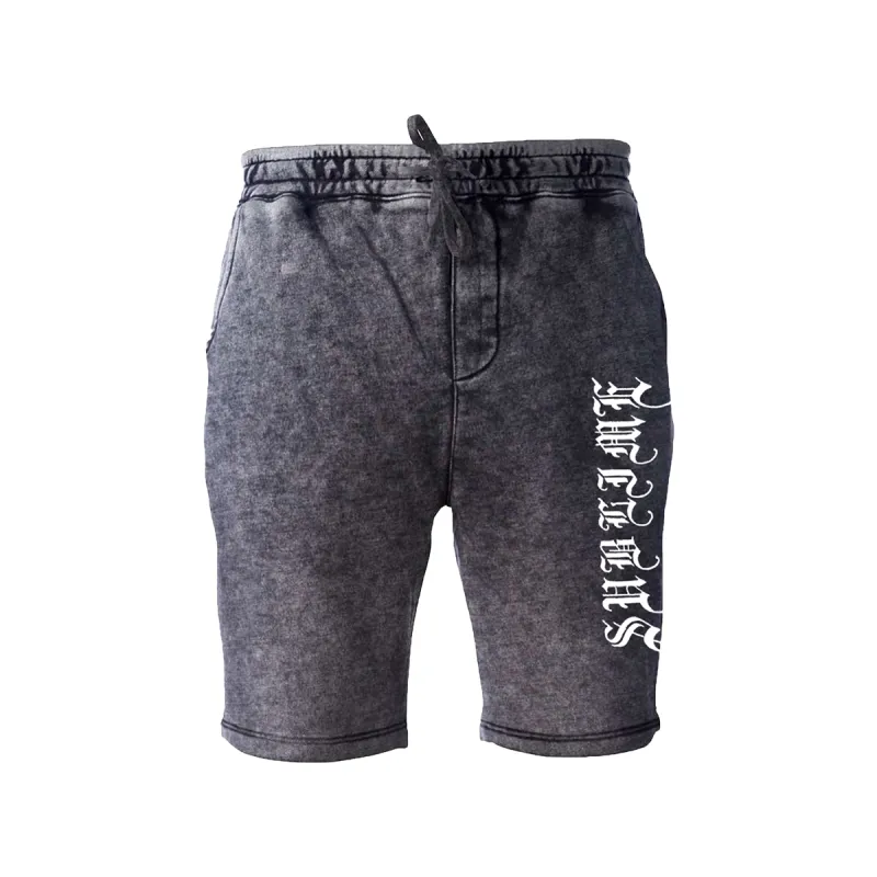 Mineral Wash Fleece Shorts sold by Sublime