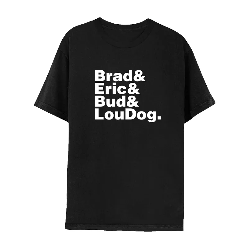 Band List Tee made by Sublime