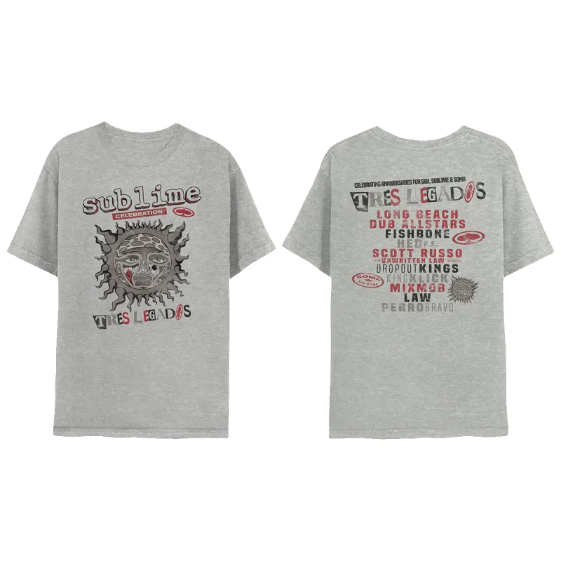 Tres Legados Show Tee sold by Sublime