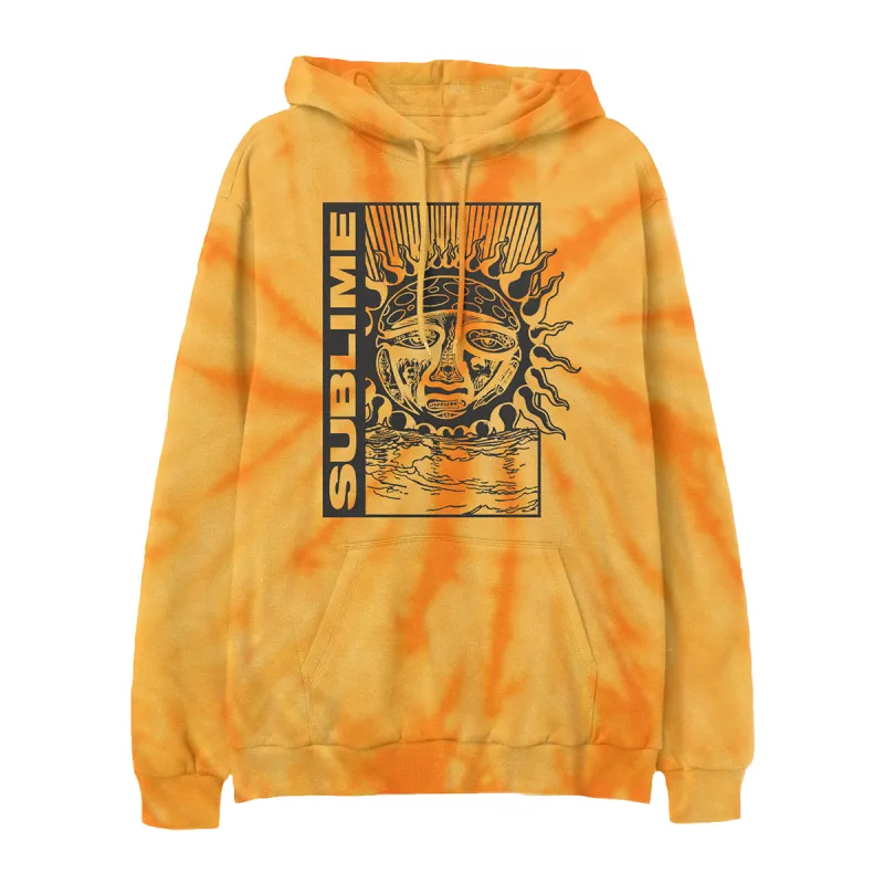 Gold Tie-Dye Sublime Hoodie sold by Sublime