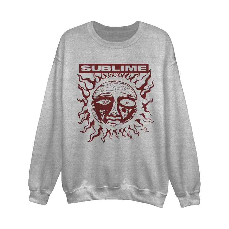 Sublime Sun Grey Crewneck sold by Sublime