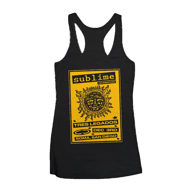 Tres Legados Womens Racerback Tank sold by Sublime