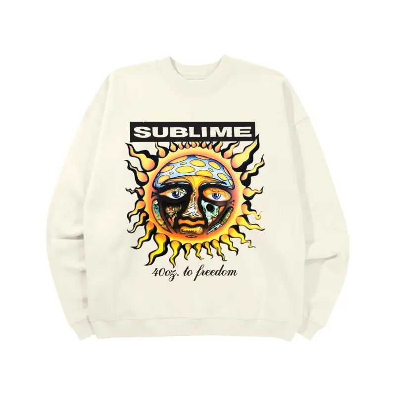 40oz To Freedom Sweatshirt sold by Sublime