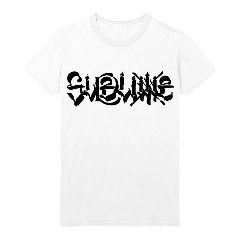Sublime x Chaz Script T-Shirt - White sold by Sublime
