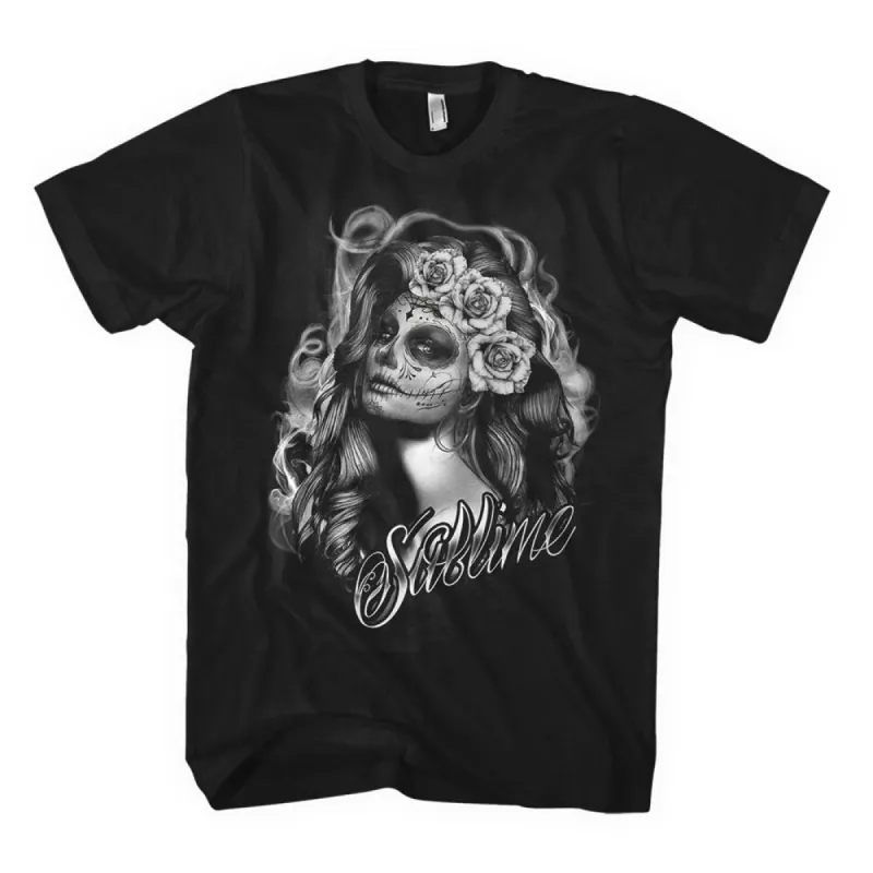 Sugar Skull Princess Unisex Tee made by Sublime