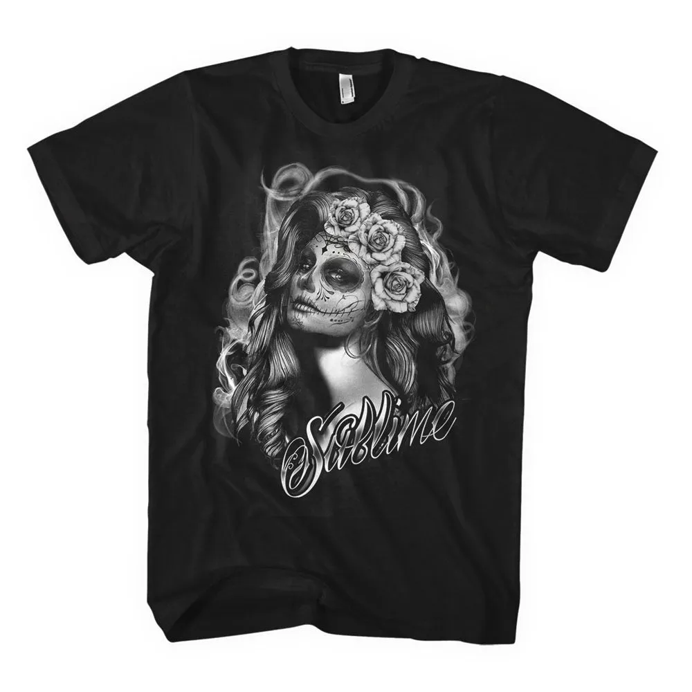 Sugar Skull Princess Unisex Tee sold by Sublime