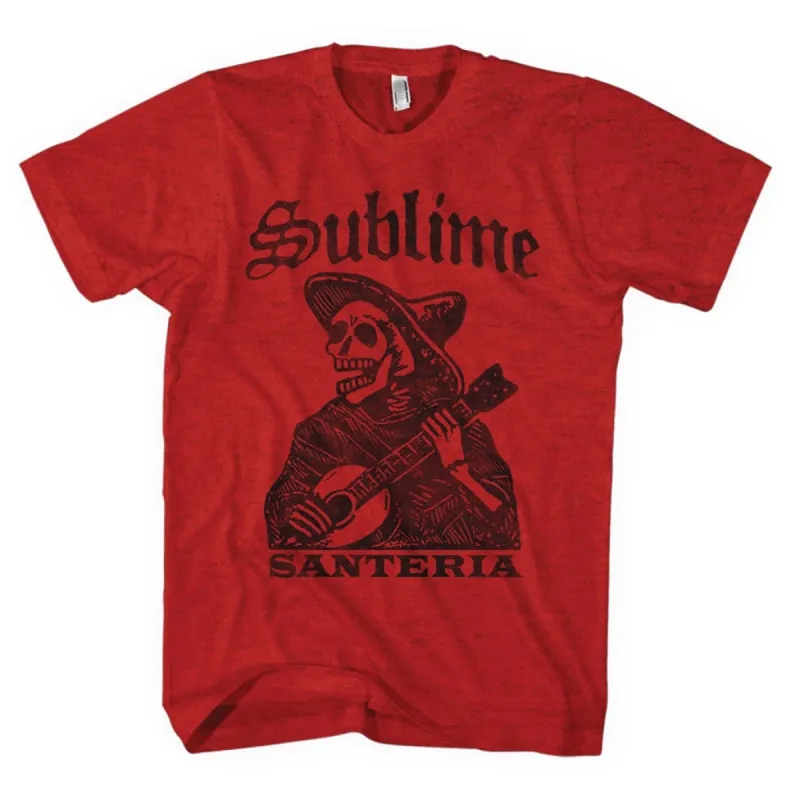 Santeria Skeleton Unisex Tee sold by Sublime