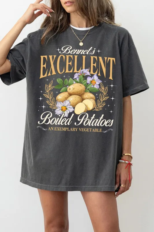Excellent Boiled Potatoes Funny Tee For Women sold by Fancy Tees