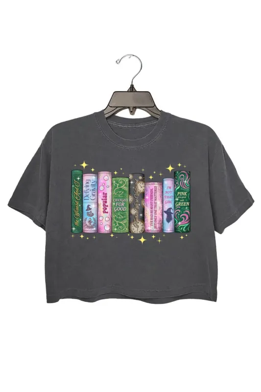 Changed For Good Book Lover Crop Top For Women sold by Fancy Tees