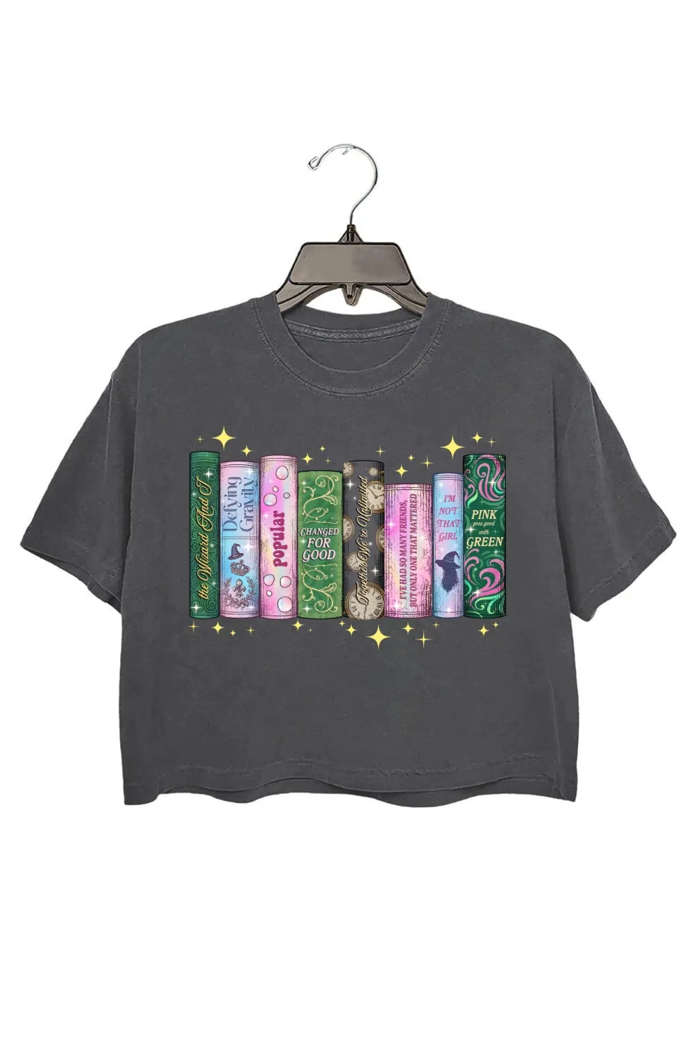 Changed For Good Book Lover Crop Top For Women sold by Fancy Tees