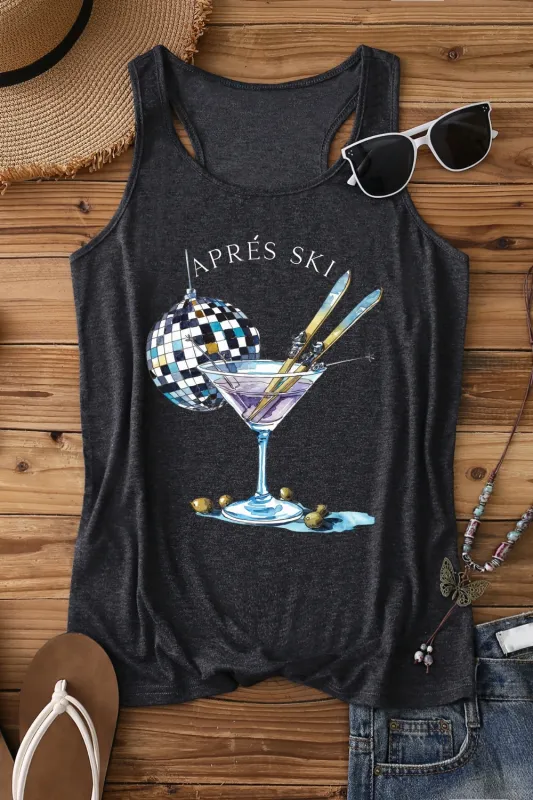 Aprés Ski Club Tank Top For Women sold by Fancy Tees